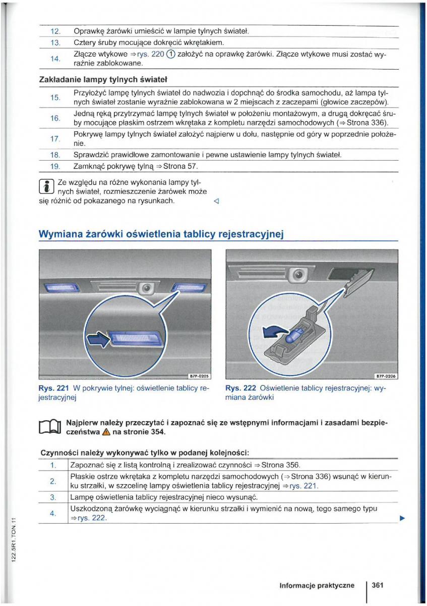 VW Touran I 1 2FL instrukcja obslugi / page 363