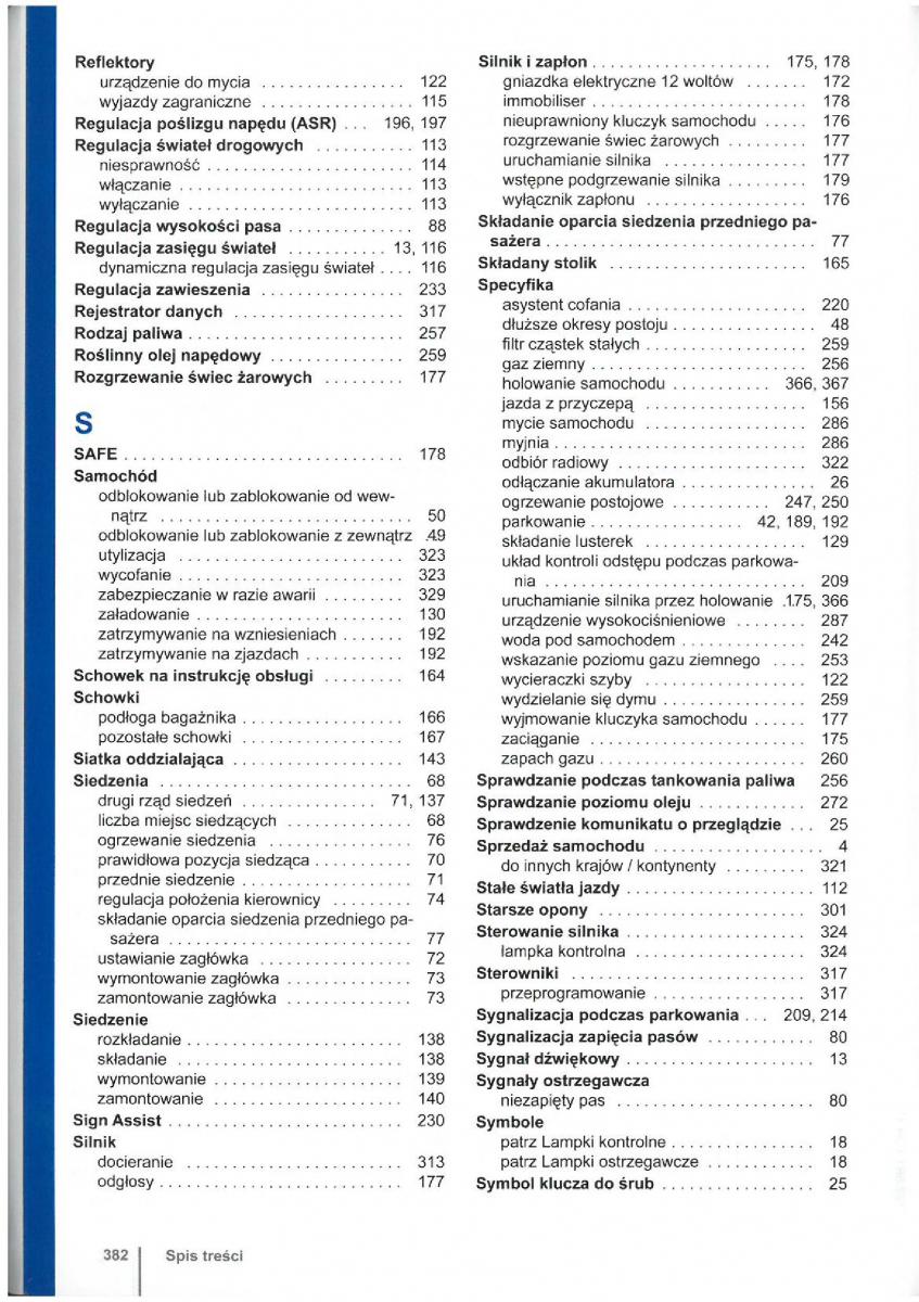 VW Touran I 1 2FL instrukcja obslugi / page 384