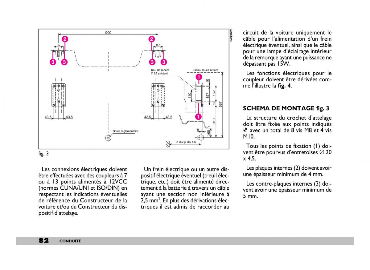 Fiat 600 Seicento manuel du proprietaire / page 83