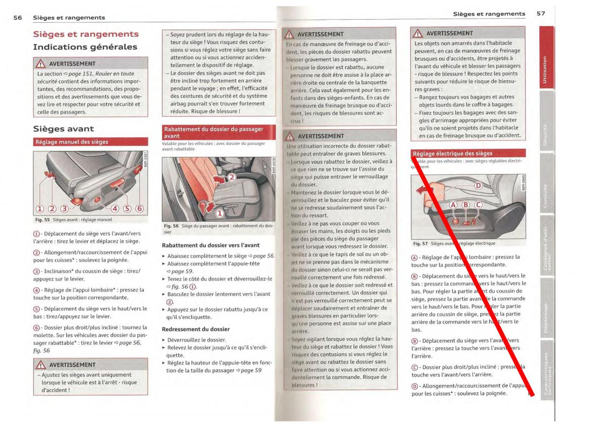 Audi Q5 SQ5 I 1 manuel du proprietaire / page 29