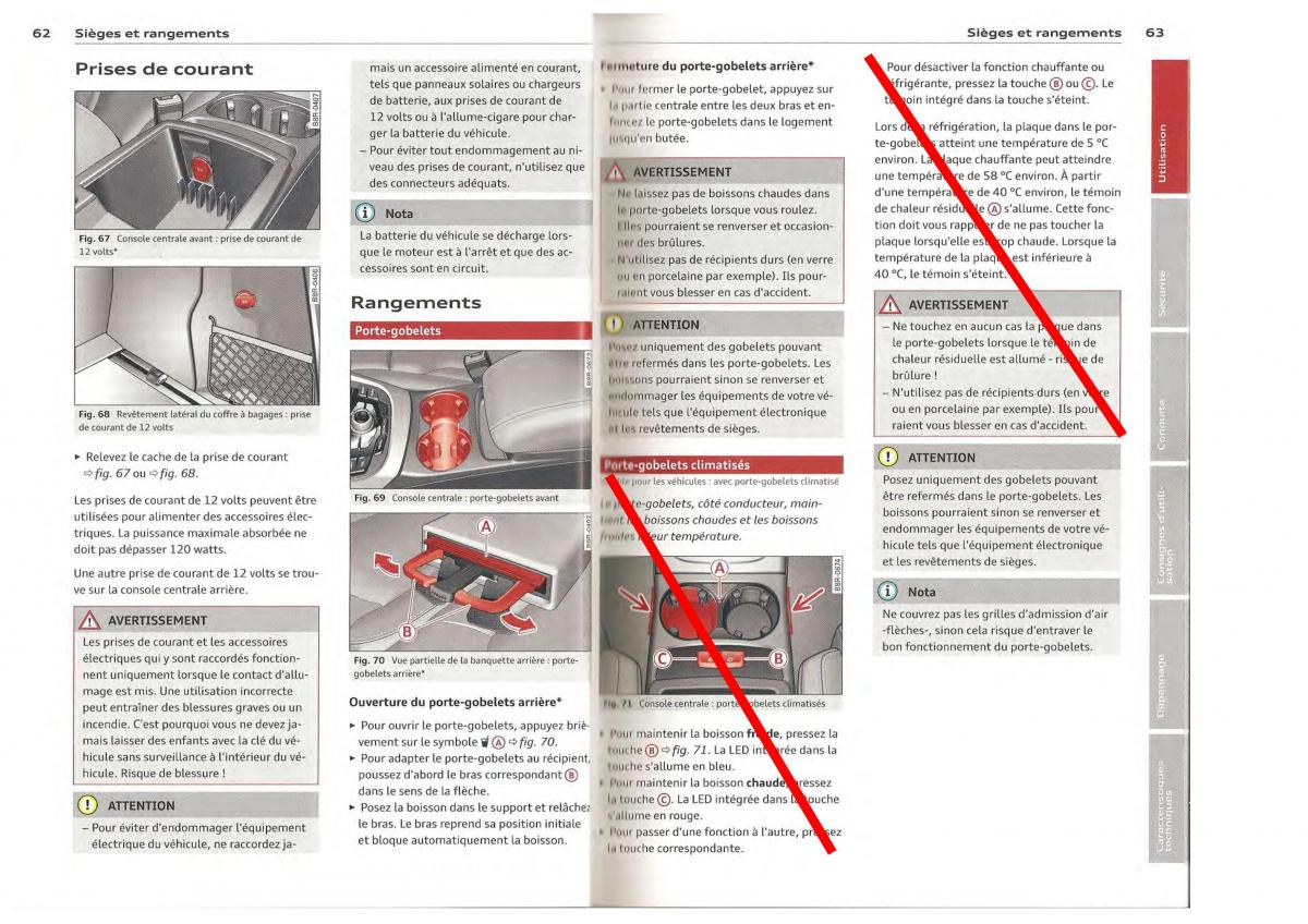 Audi Q5 SQ5 I 1 manuel du proprietaire / page 32