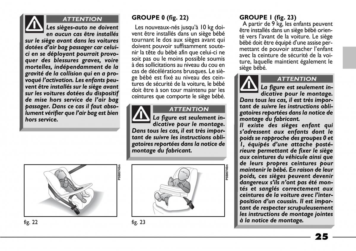 Fiat Barchetta manuel du proprietaire / page 26