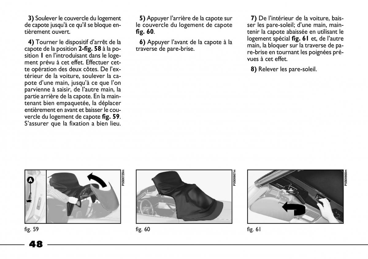 Fiat Barchetta manuel du proprietaire / page 49