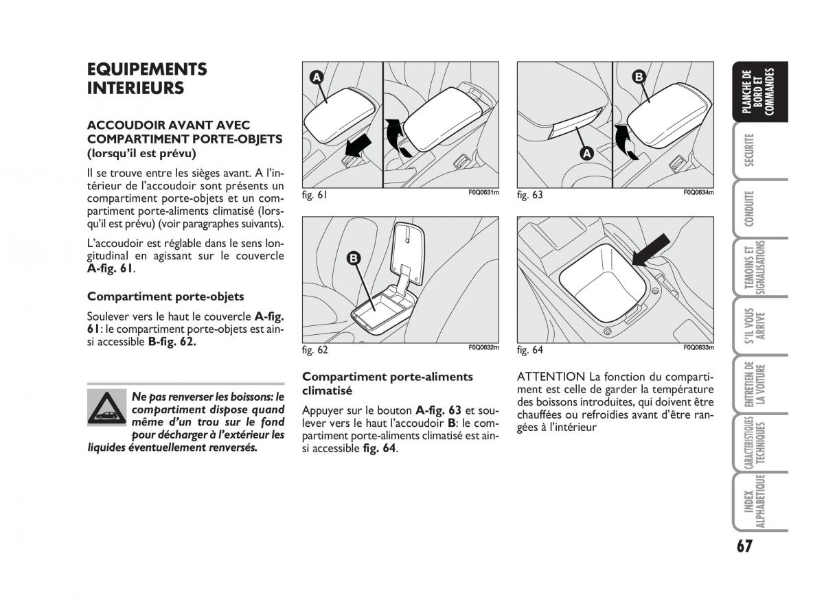 Fiat Bravo II 2 manuel du proprietaire / page 68