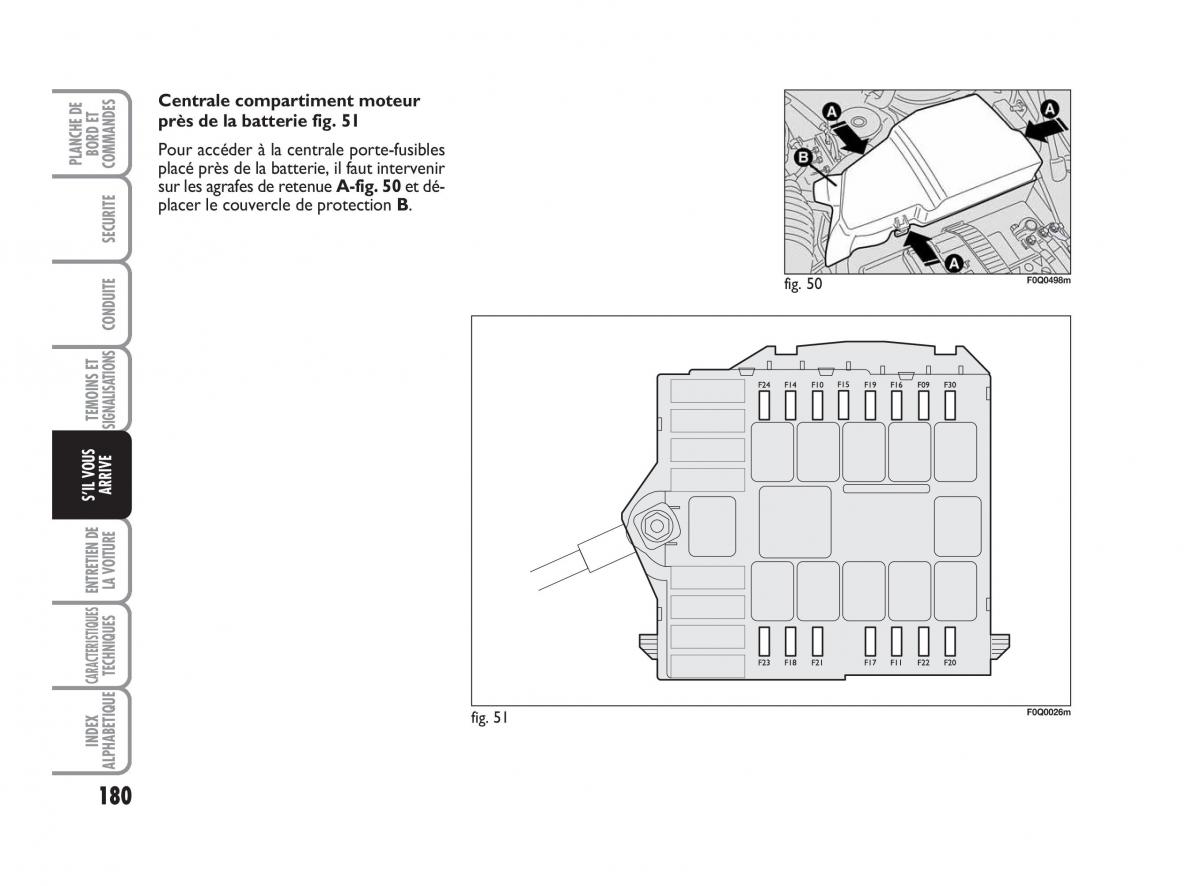 Fiat Bravo II 2 manuel du proprietaire / page 181