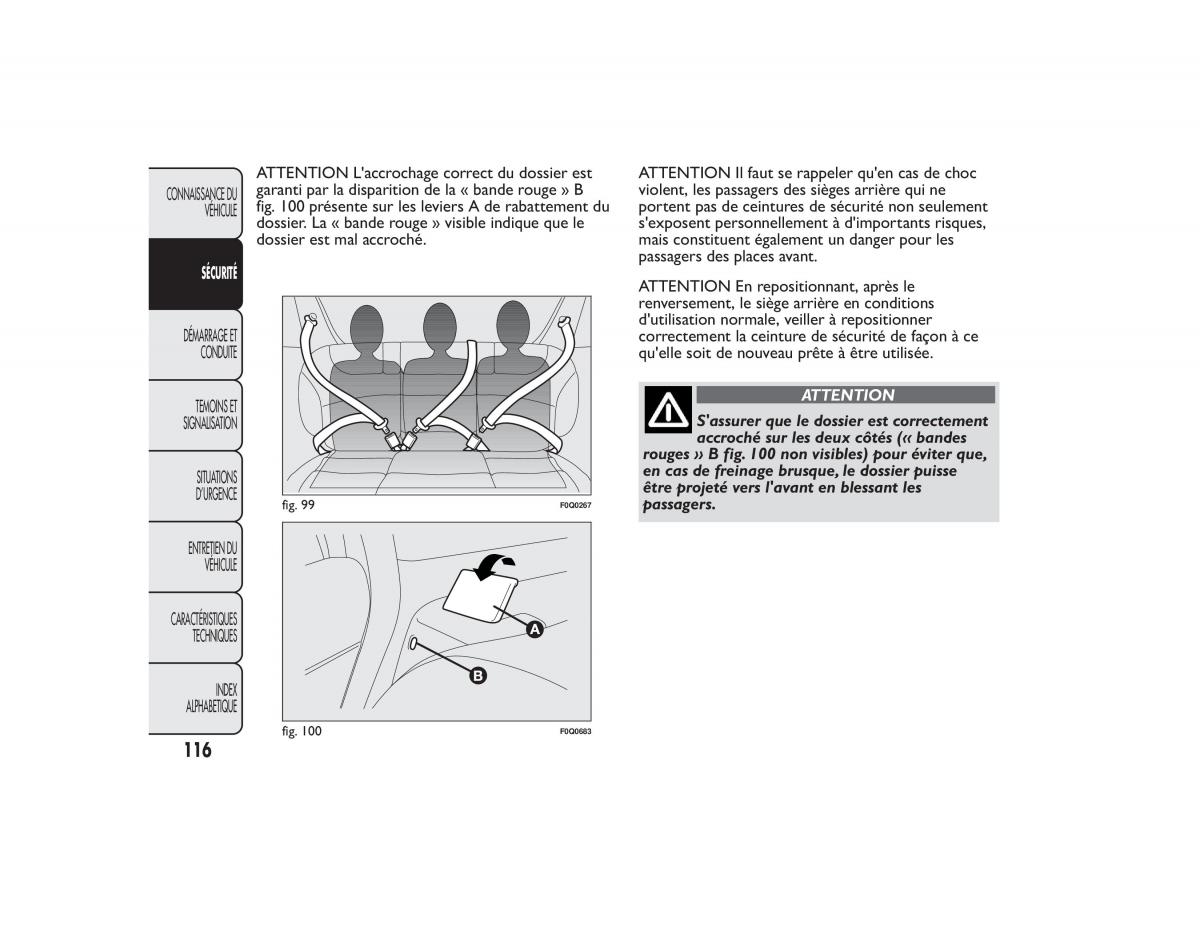 Fiat Bravo II 2 FL manuel du proprietaire / page 120