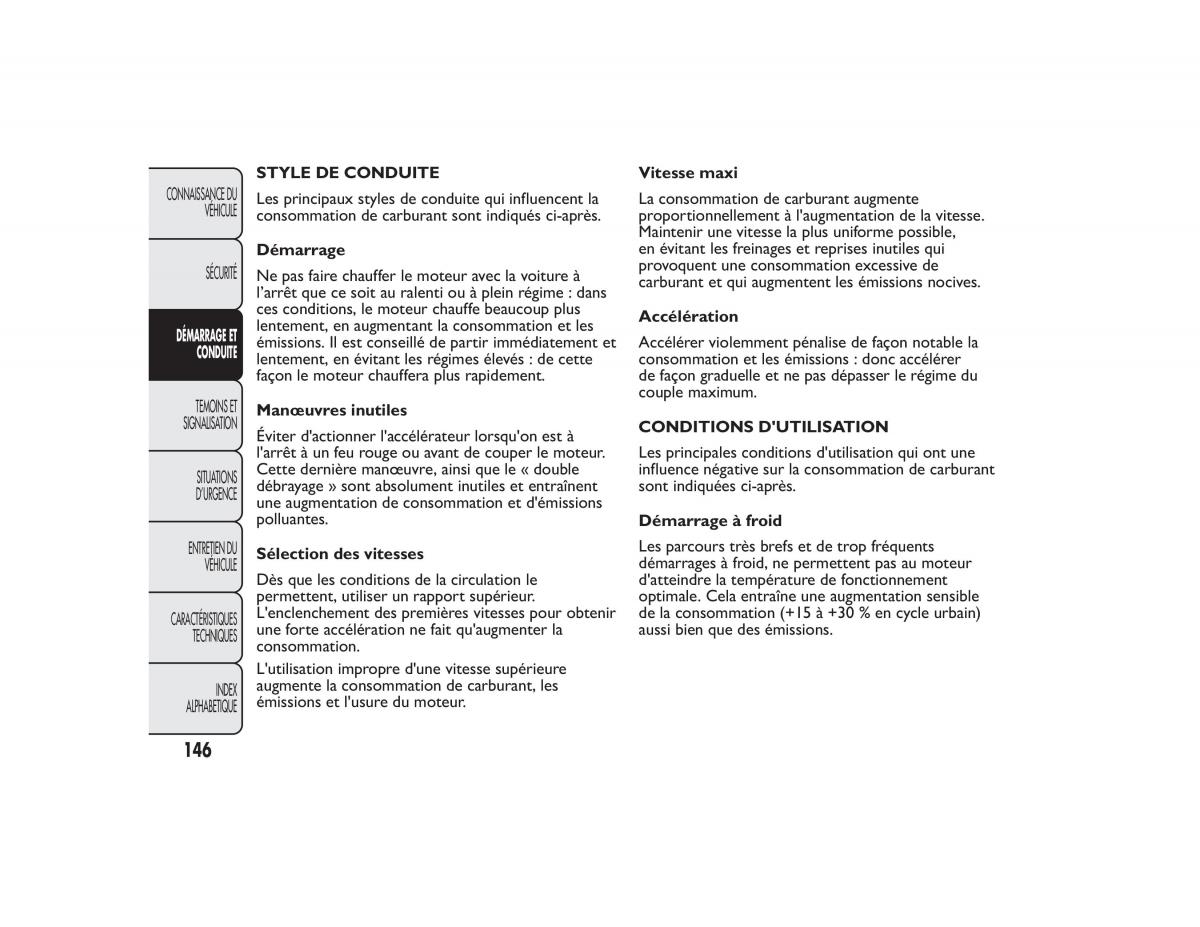 Fiat Bravo II 2 FL manuel du proprietaire / page 150