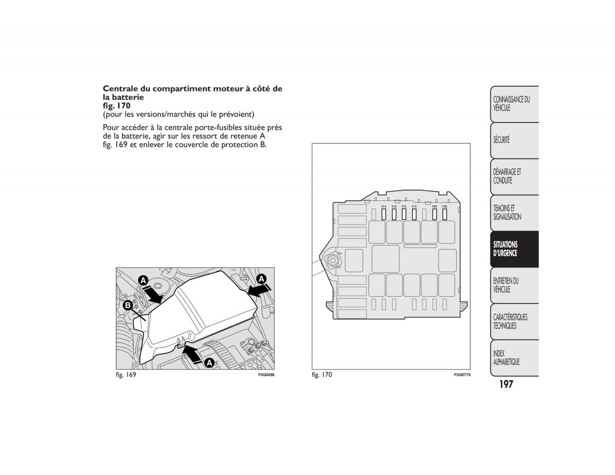 Fiat Bravo II 2 FL manuel du proprietaire / page 201