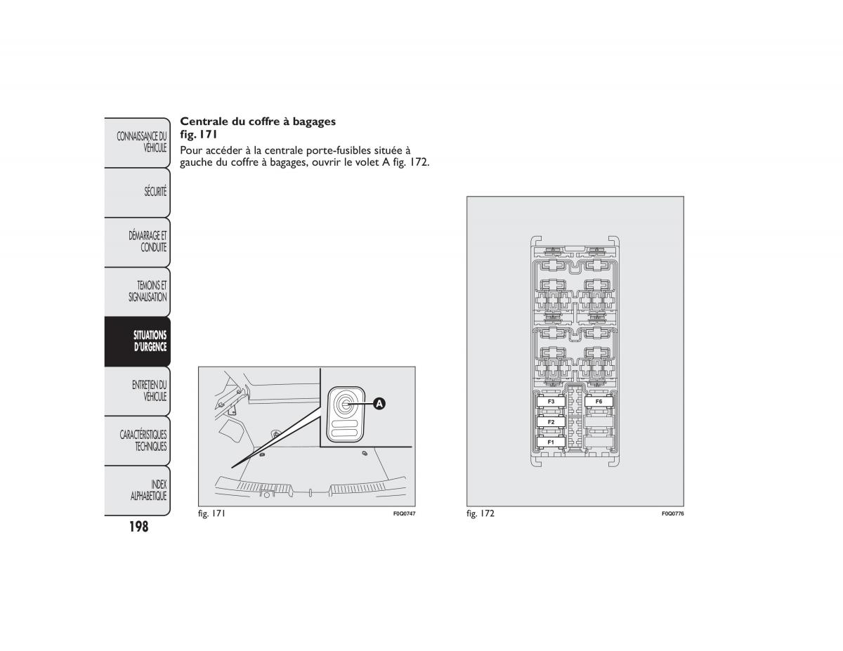 Fiat Bravo II 2 FL manuel du proprietaire / page 202