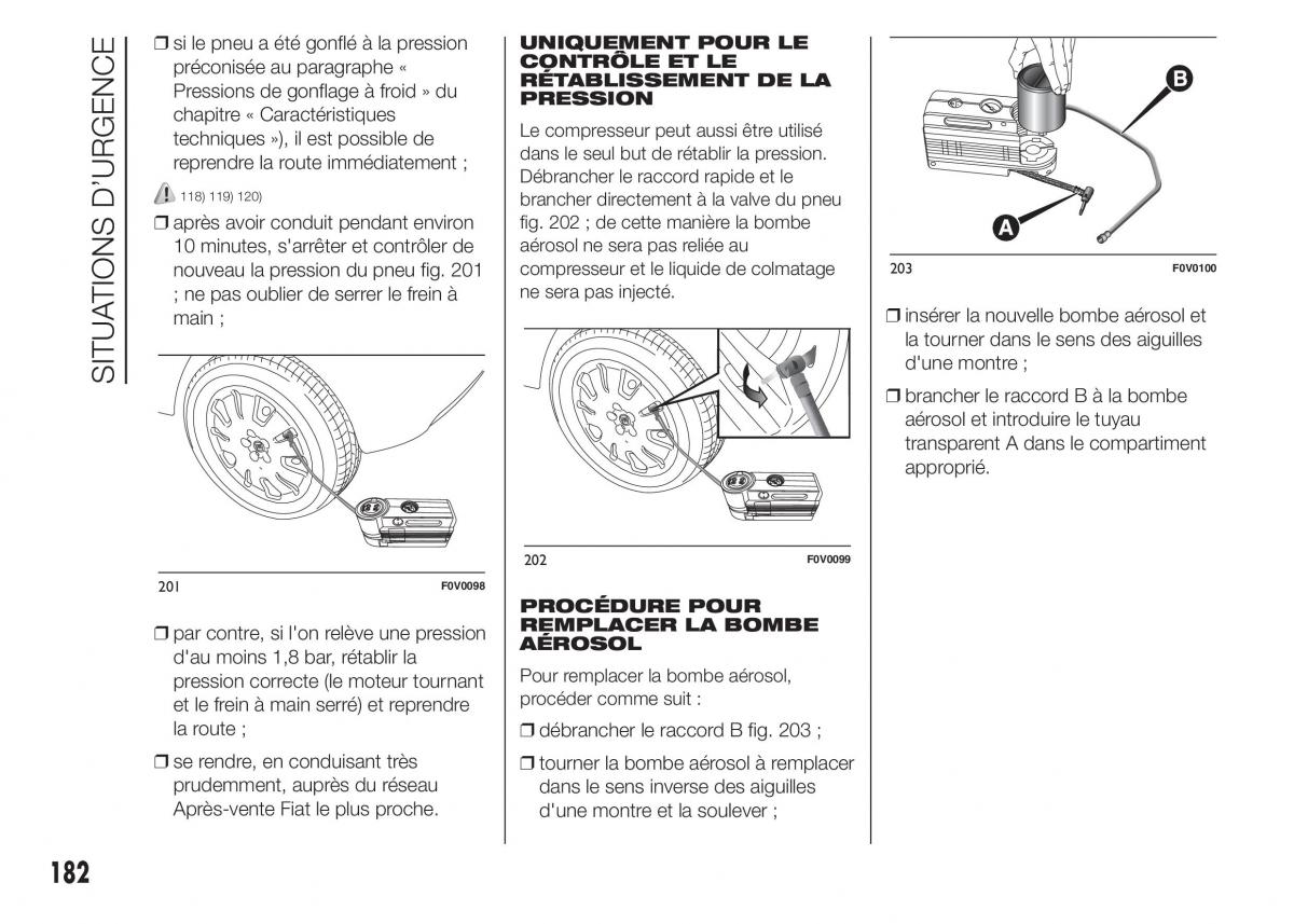 Fiat Doblo II 2 FL manuel du proprietaire / page 186