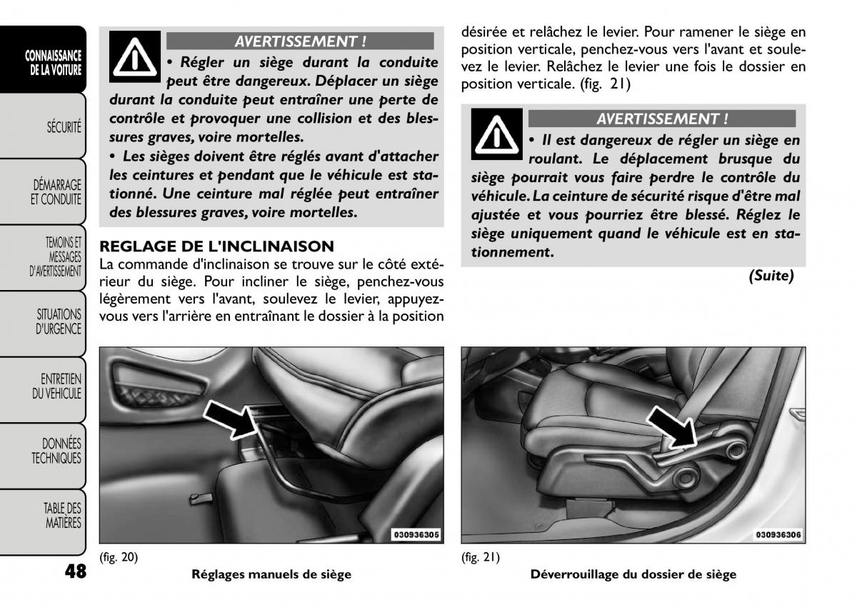 Fiat Freemont manuel du proprietaire / page 55