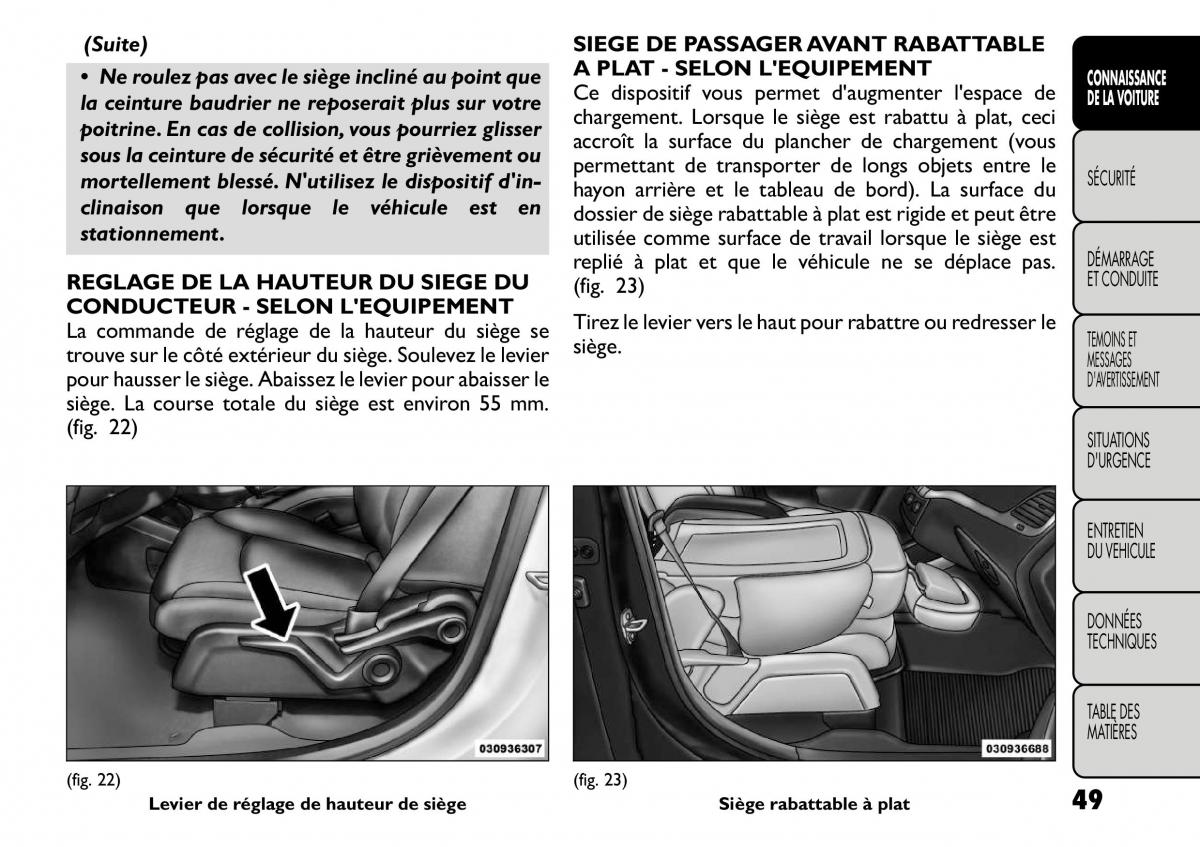 Fiat Freemont manuel du proprietaire / page 56