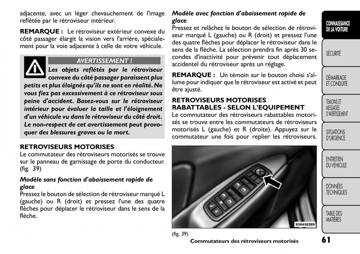 Fiat Freemont manuel du proprietaire / page 68