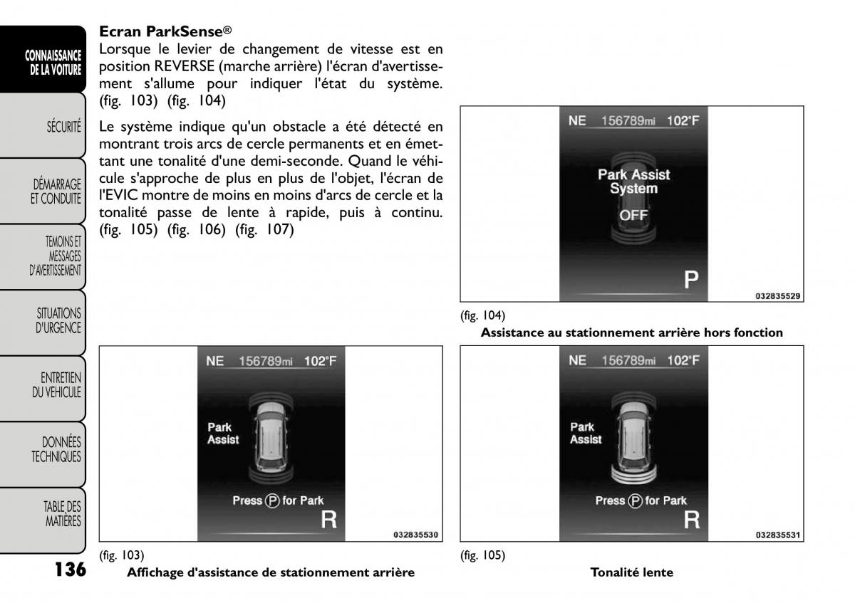 Fiat Freemont manuel du proprietaire / page 143