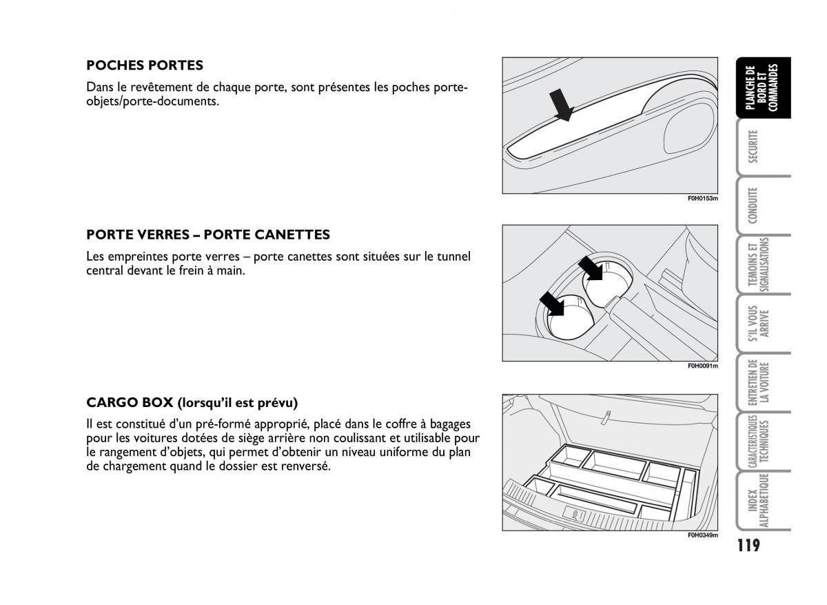 Fiat Idea manuel du proprietaire / page 120