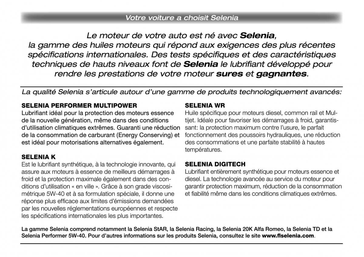 Fiat Multipla I 1 manuel du proprietaire / page 264