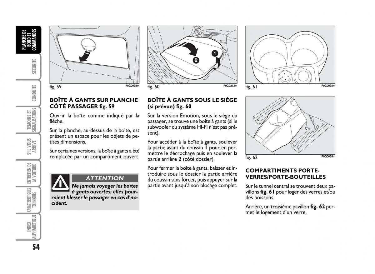 Fiat Panda I 1 manuel du proprietaire / page 56