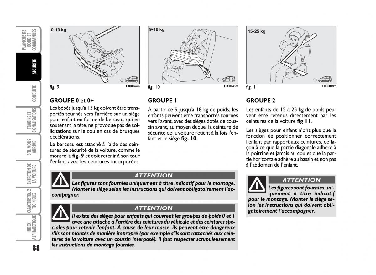 Fiat Panda I 1 manuel du proprietaire / page 90