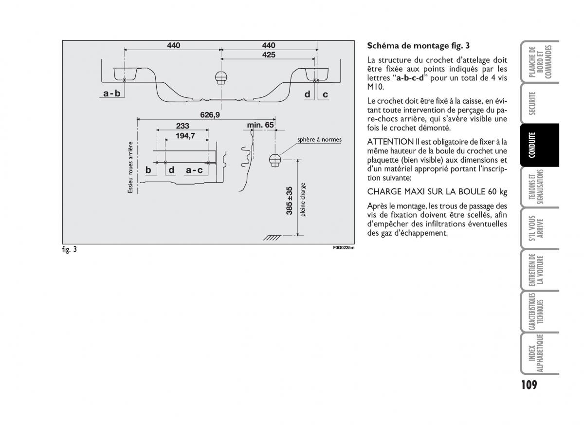 Fiat Panda I 1 manuel du proprietaire / page 111