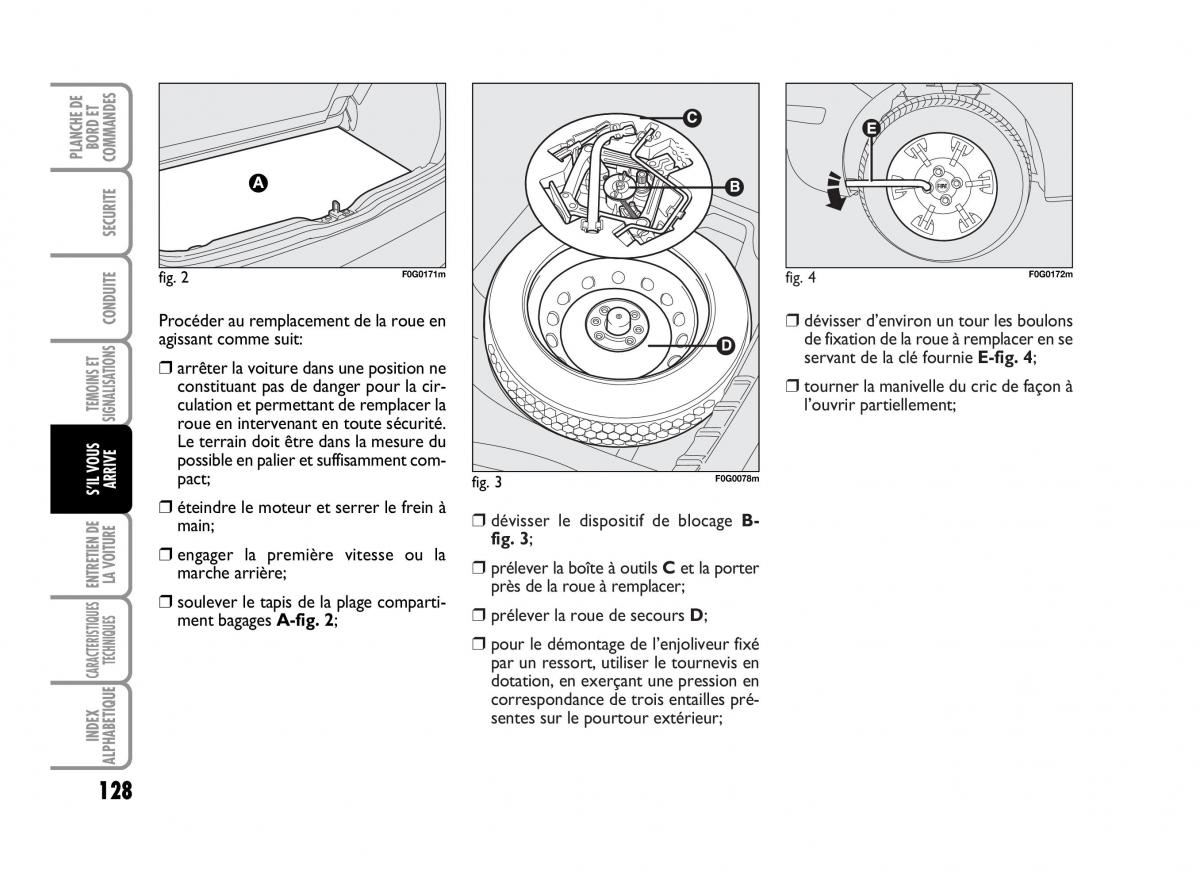 Fiat Panda I 1 manuel du proprietaire / page 130