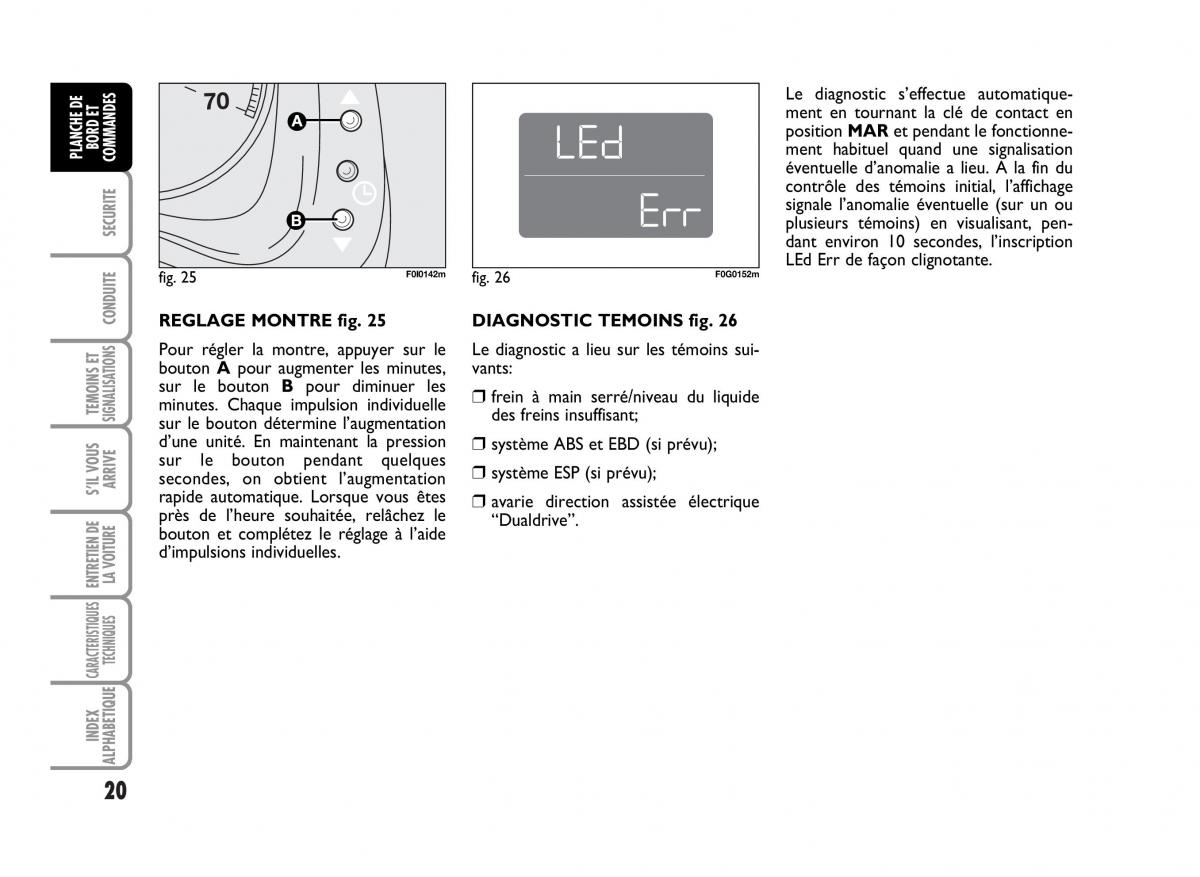 Fiat Panda I 1 manuel du proprietaire / page 22