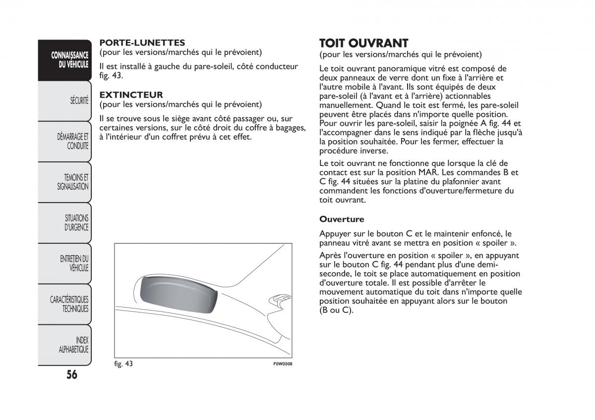 Fiat Panda II 2 manuel du proprietaire / page 60