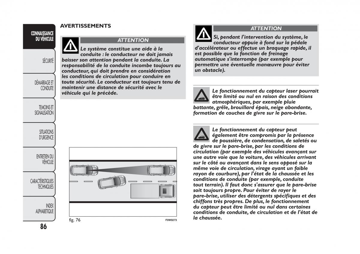 Fiat Panda II 2 manuel du proprietaire / page 90