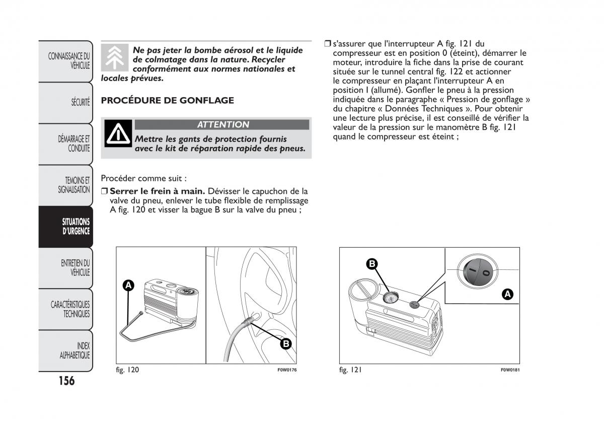 Fiat Panda II 2 manuel du proprietaire / page 160