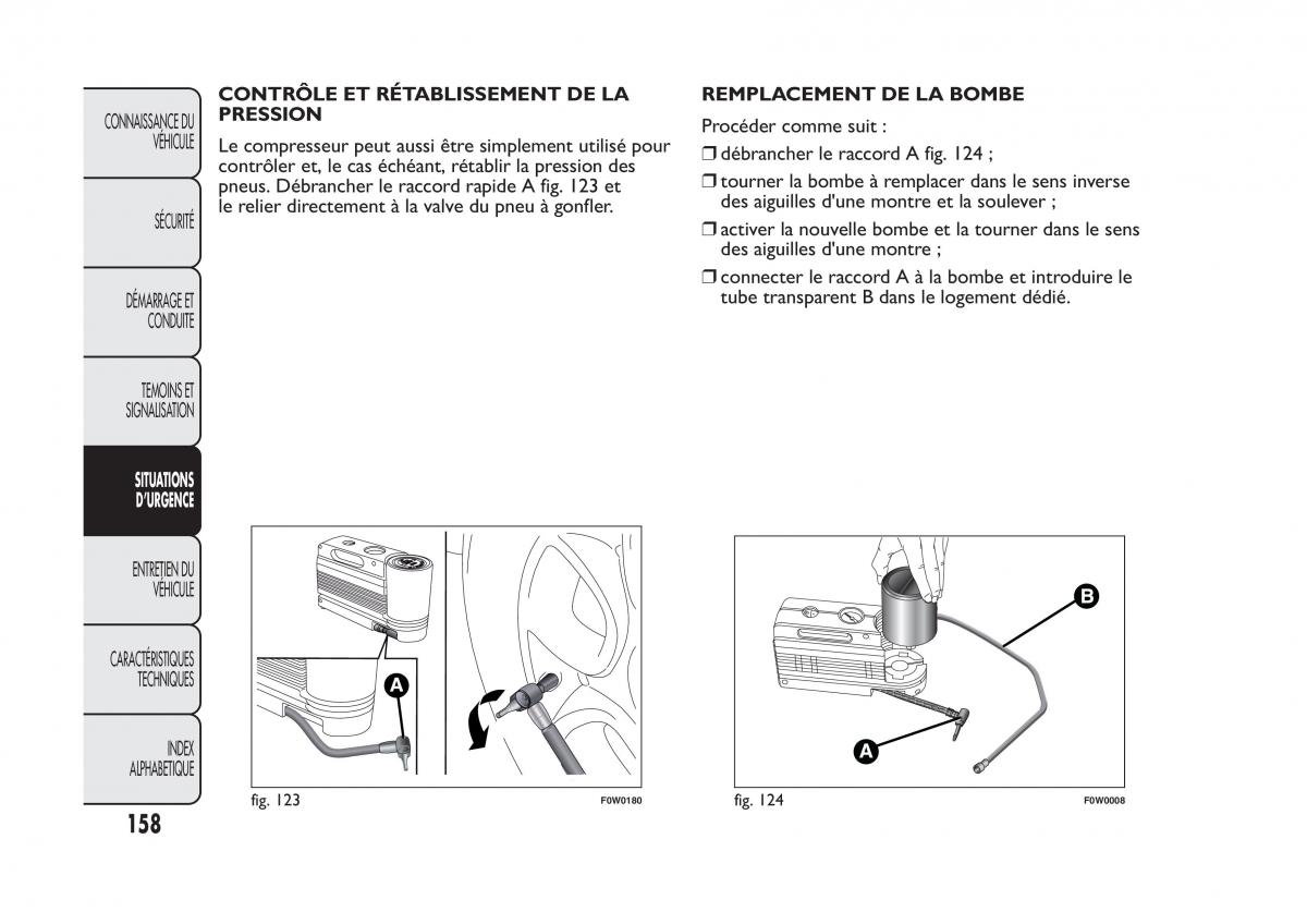 Fiat Panda II 2 manuel du proprietaire / page 162