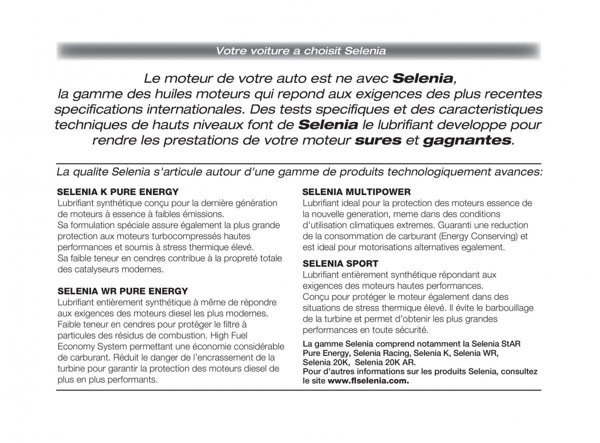 Fiat Qubo manuel du proprietaire / page 219