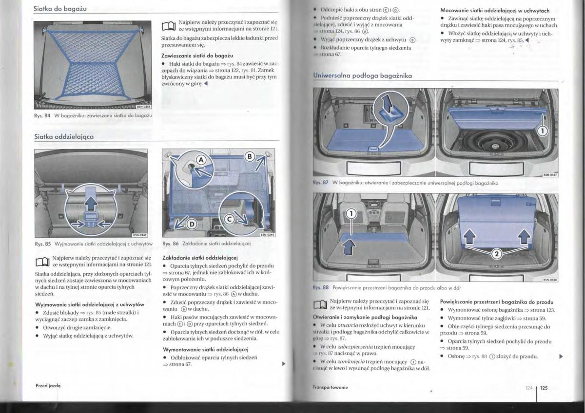 VW Tiguan I 1 instrukcja obslugi / page 64