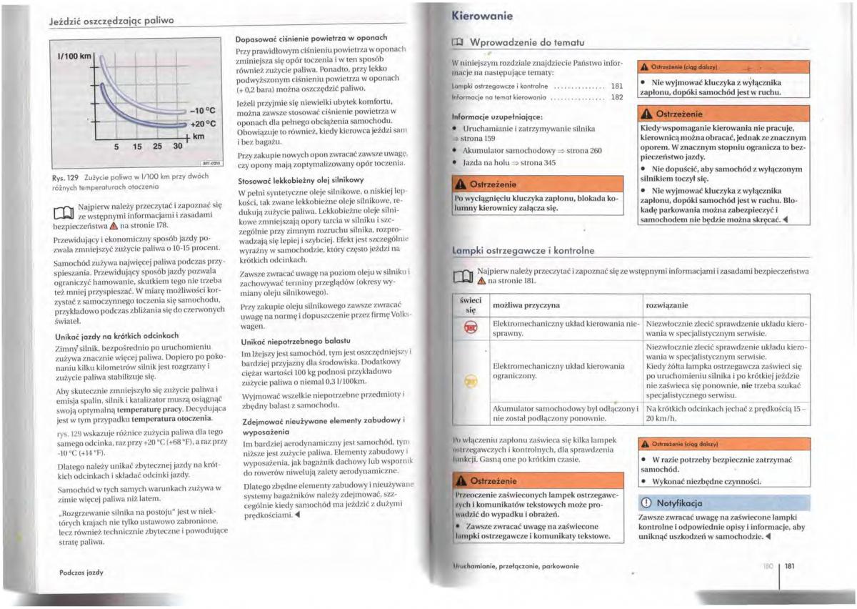 VW Tiguan I 1 instrukcja obslugi / page 92