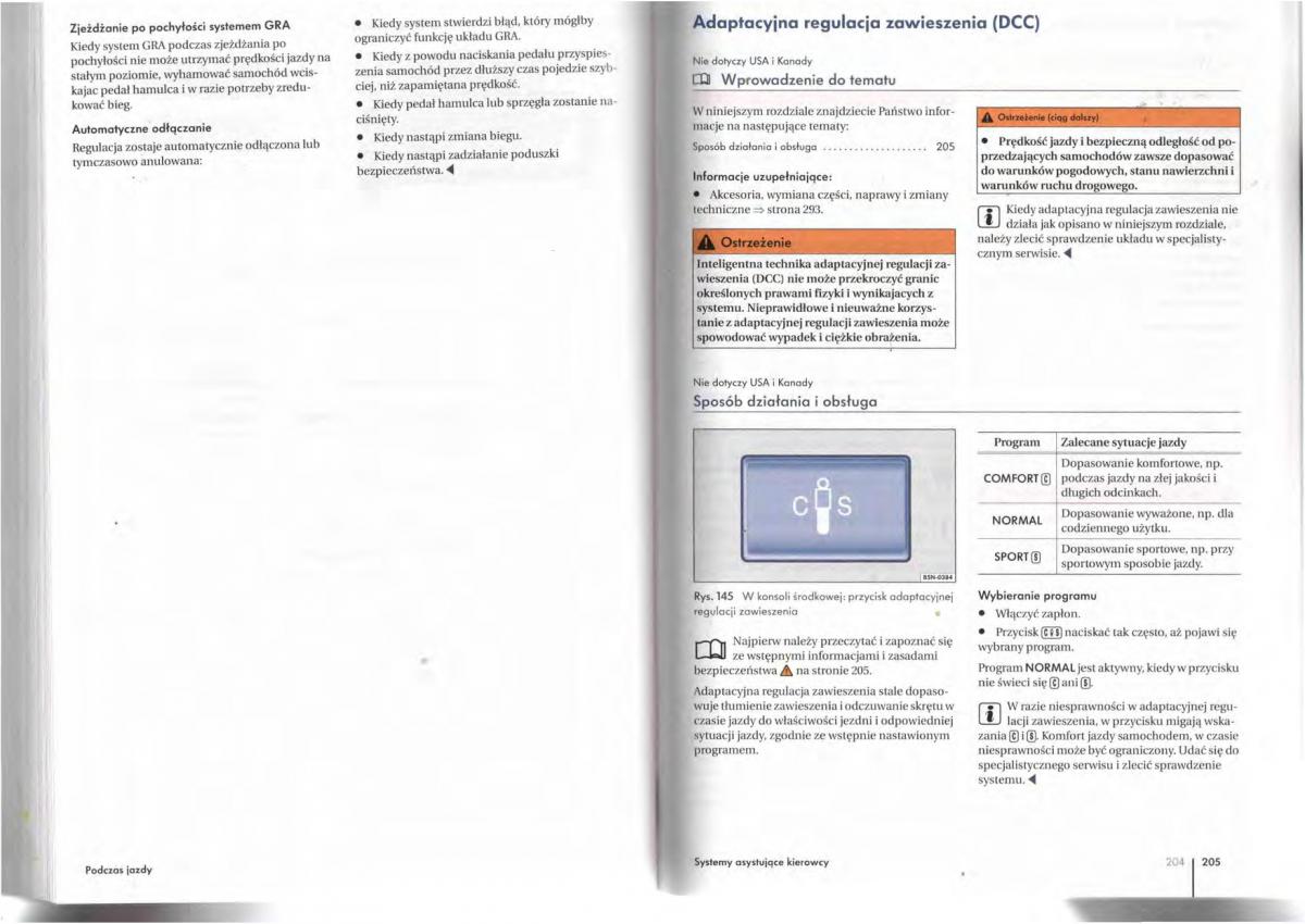 VW Tiguan I 1 instrukcja obslugi / page 104