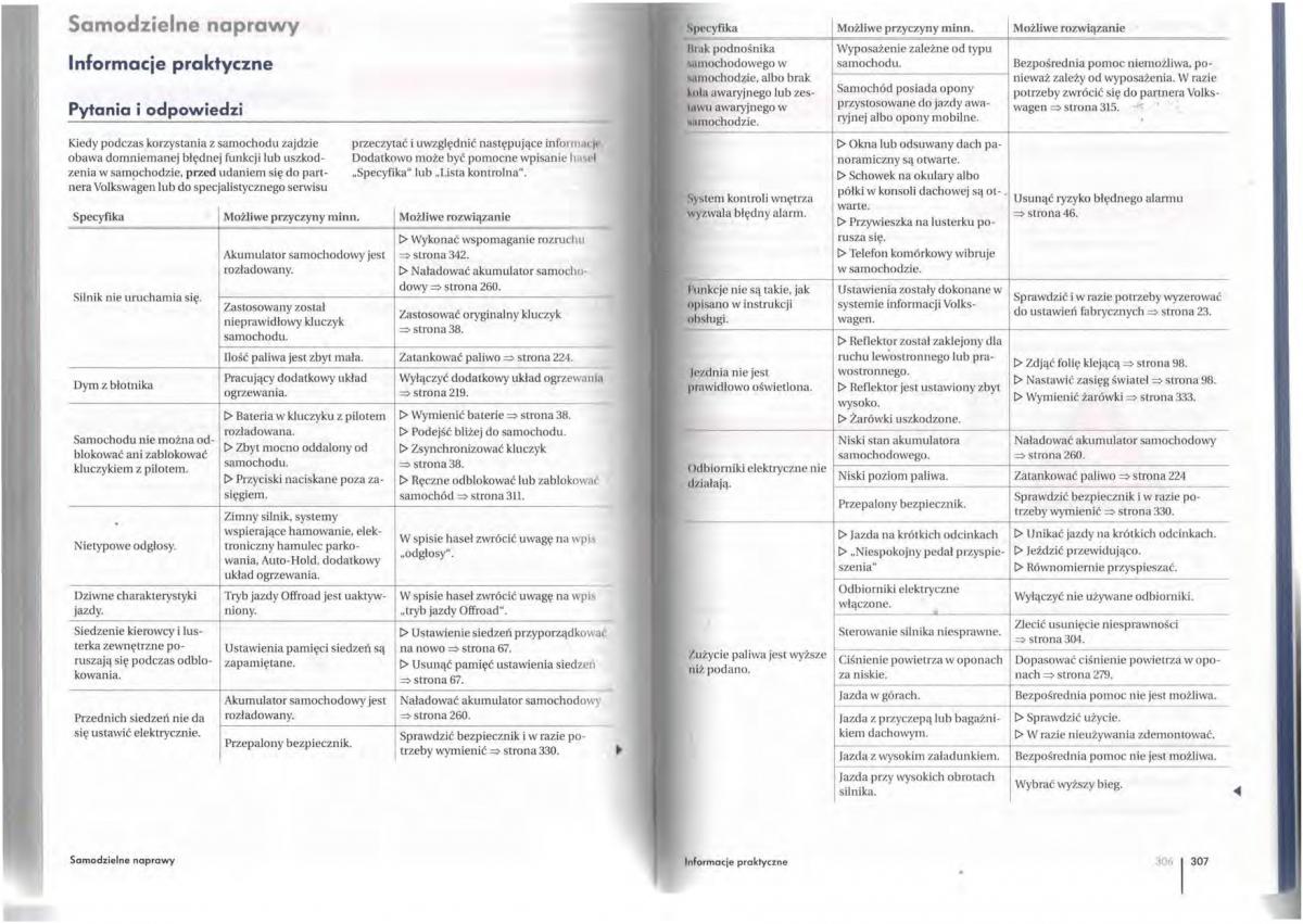 VW Tiguan I 1 instrukcja obslugi / page 155