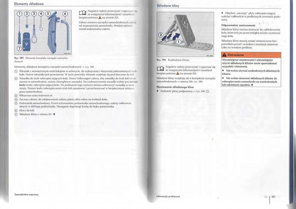 VW Tiguan I 1 instrukcja obslugi / page 160