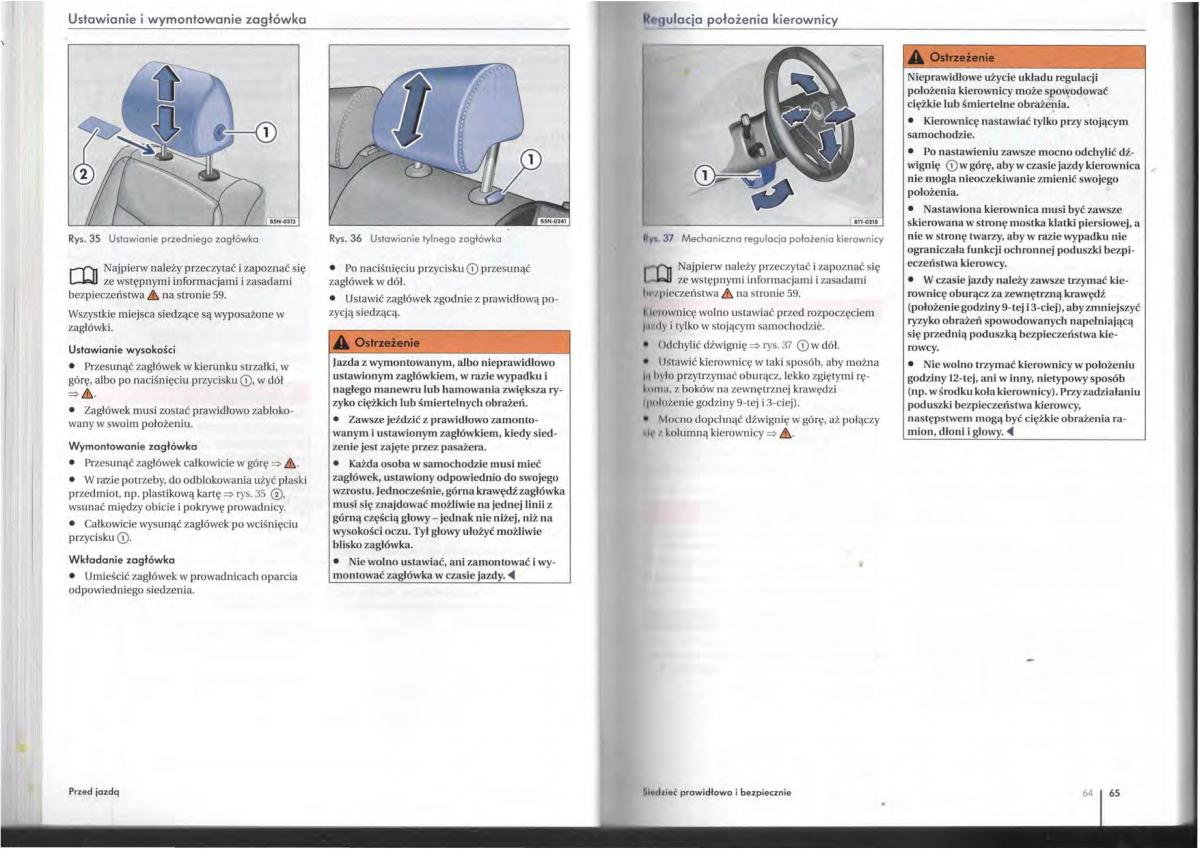 VW Tiguan I 1 instrukcja obslugi / page 34