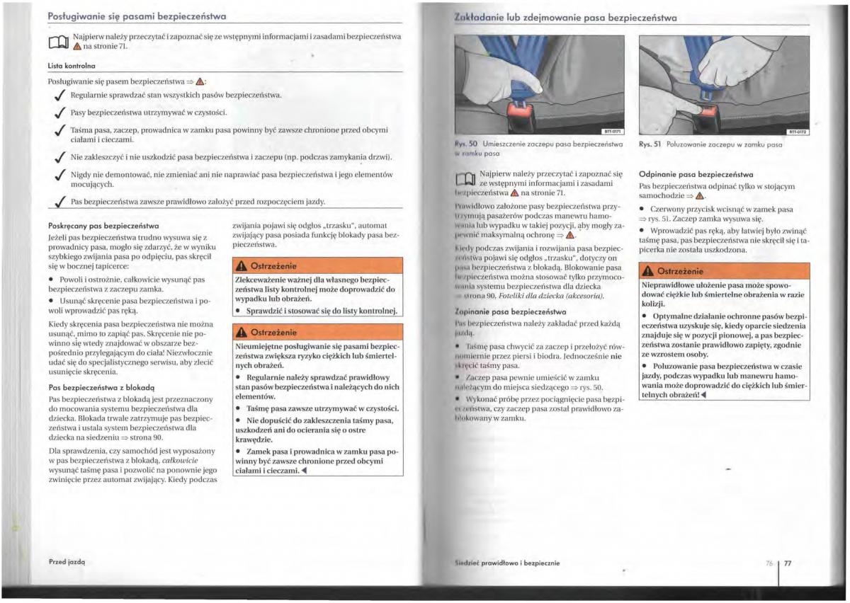 VW Tiguan I 1 instrukcja obslugi / page 40