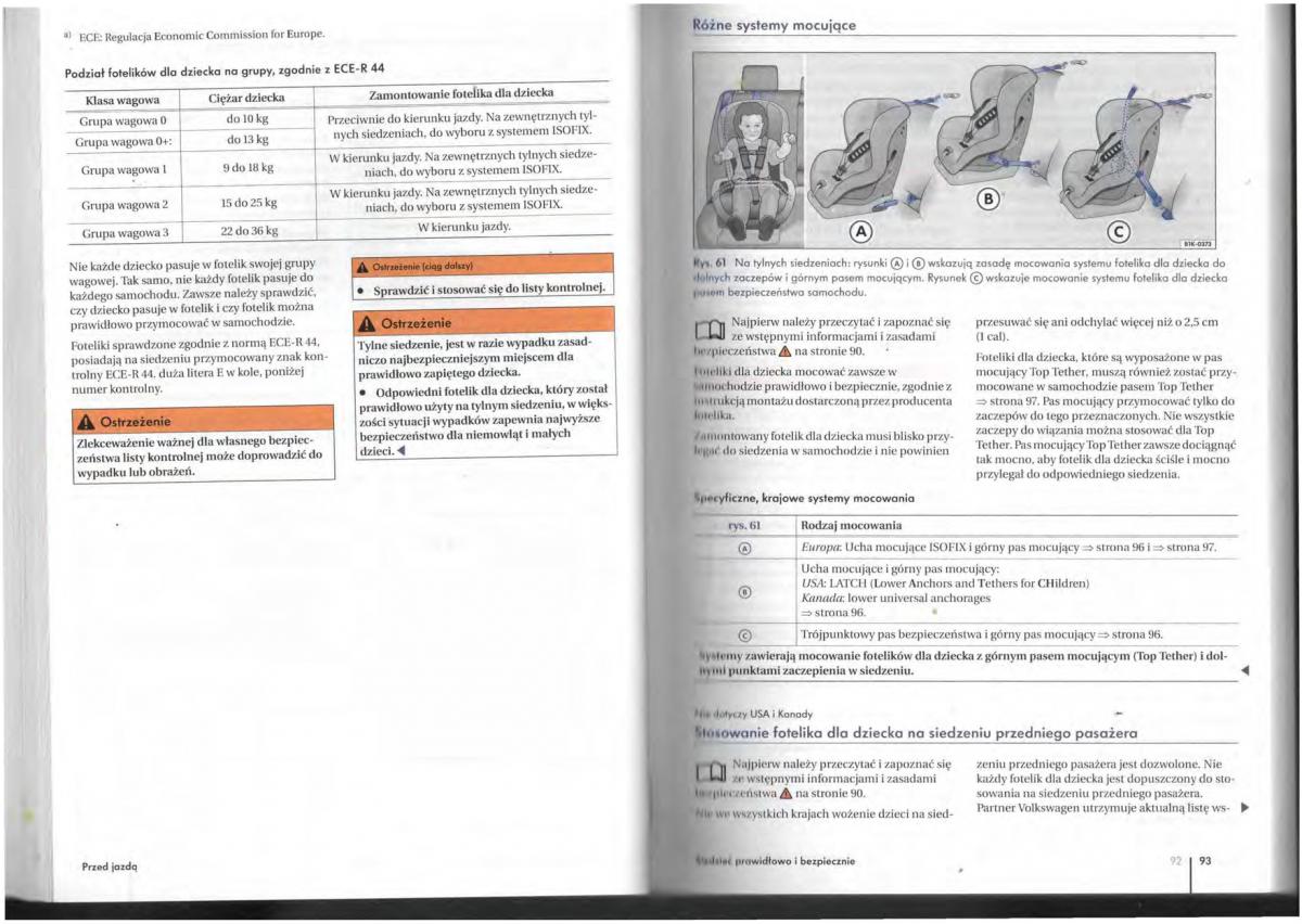 VW Tiguan I 1 instrukcja obslugi / page 48