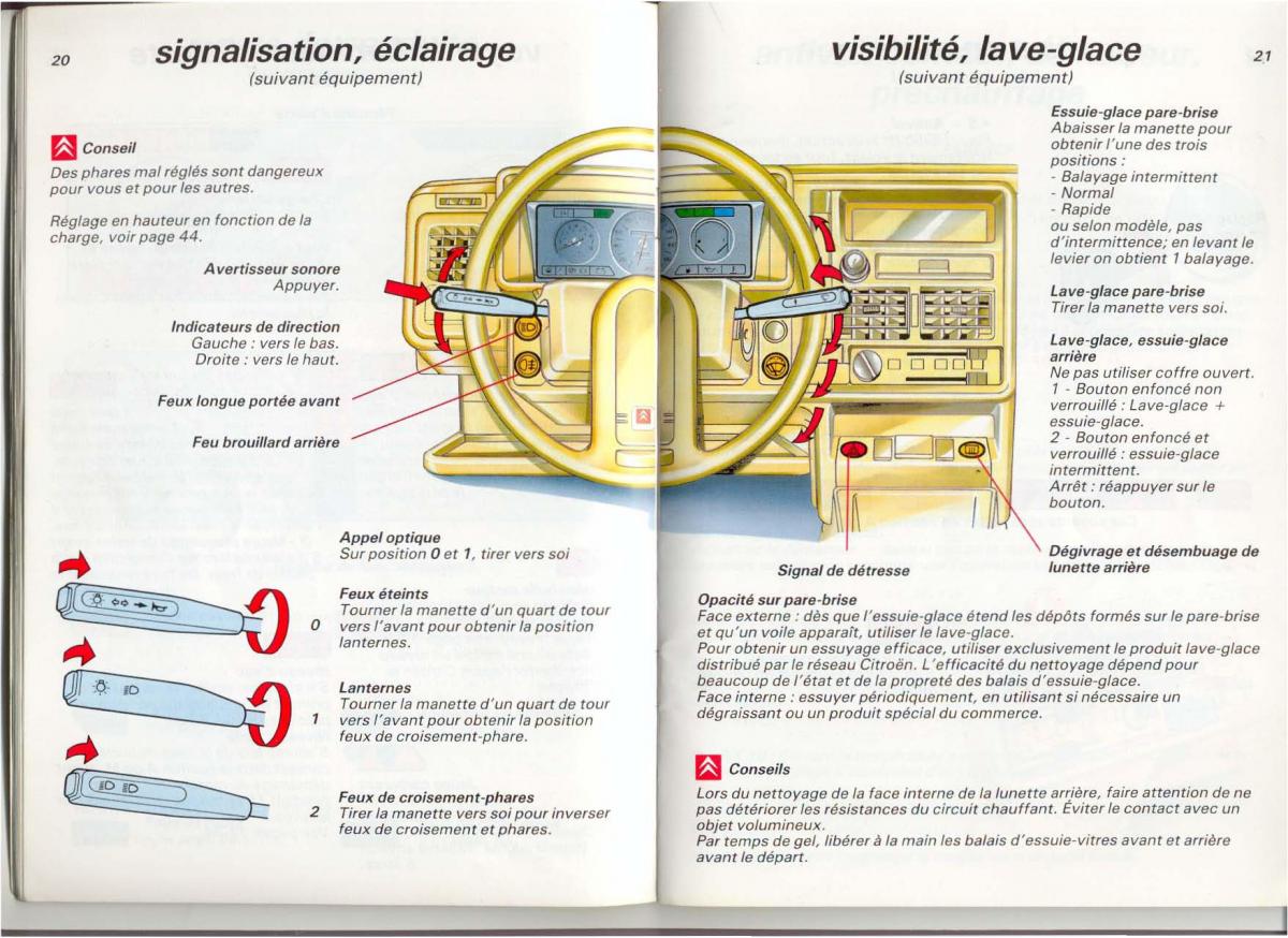 Citroen AX manuel du proprietaire / page 12