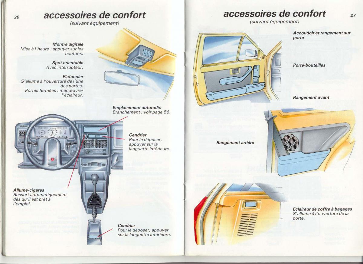 Citroen AX manuel du proprietaire / page 15