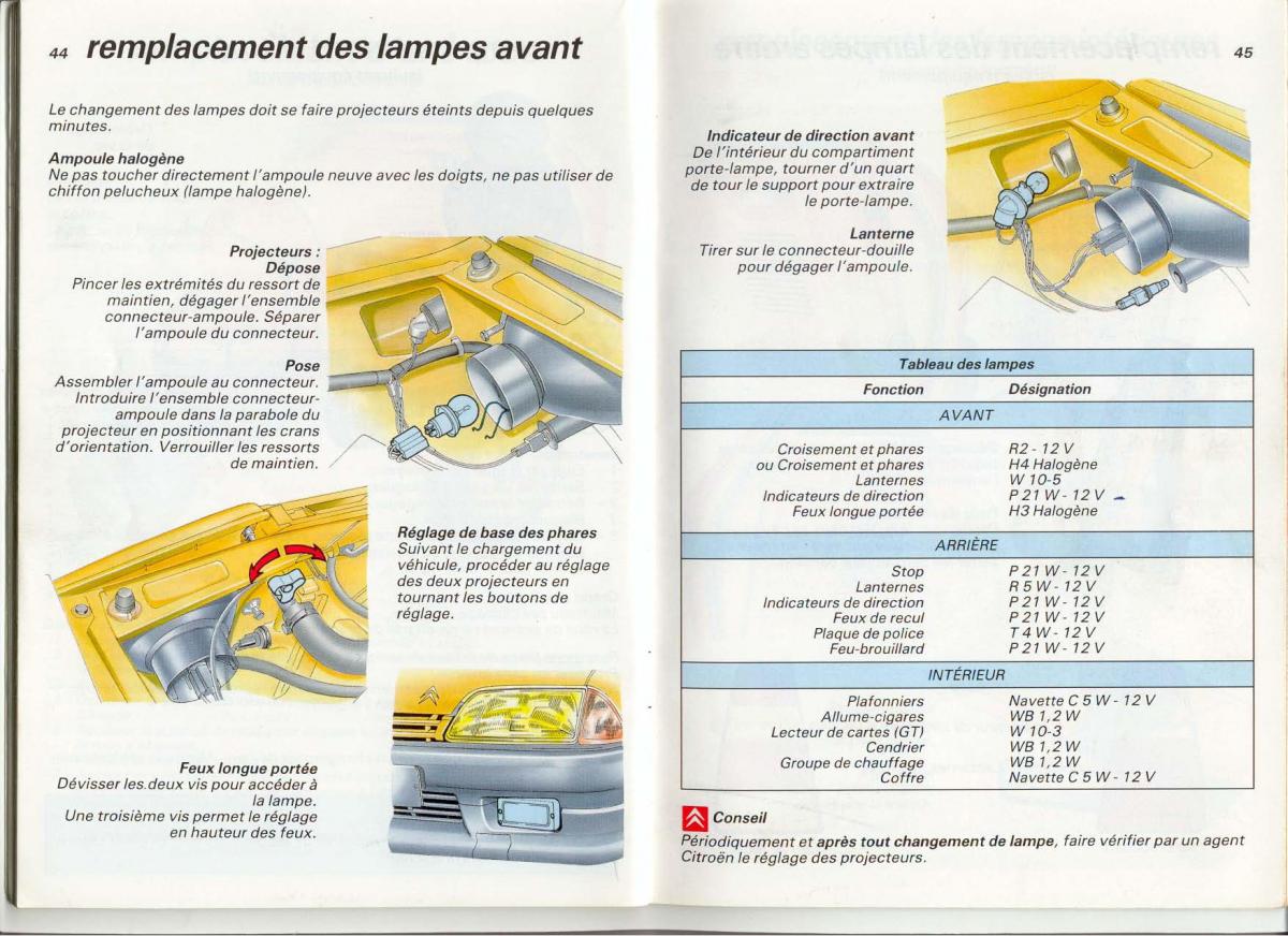 Citroen AX manuel du proprietaire / page 24