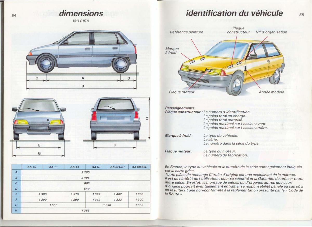 Citroen AX manuel du proprietaire / page 29