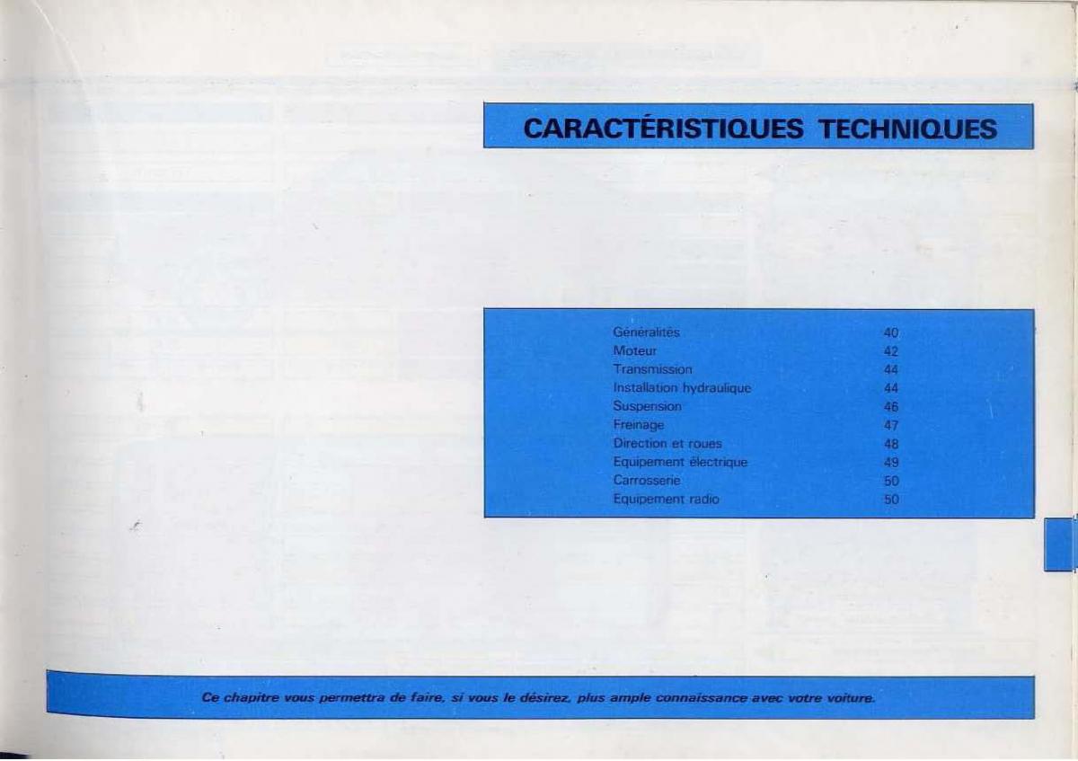 Citroen BX manuel du proprietaire / page 41