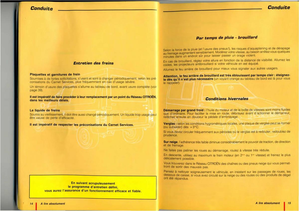 Citroen C15 manuel du proprietaire / page 9