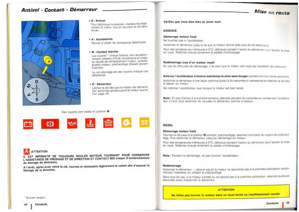 Citroen C15 manuel du proprietaire / page 24