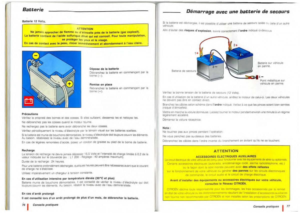 Citroen C15 manuel du proprietaire / page 40