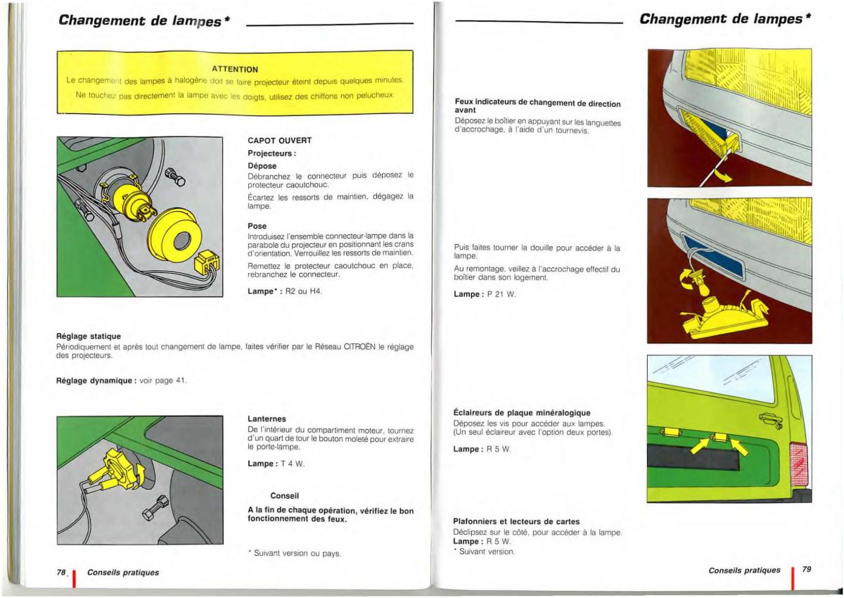 Citroen C15 manuel du proprietaire / page 41