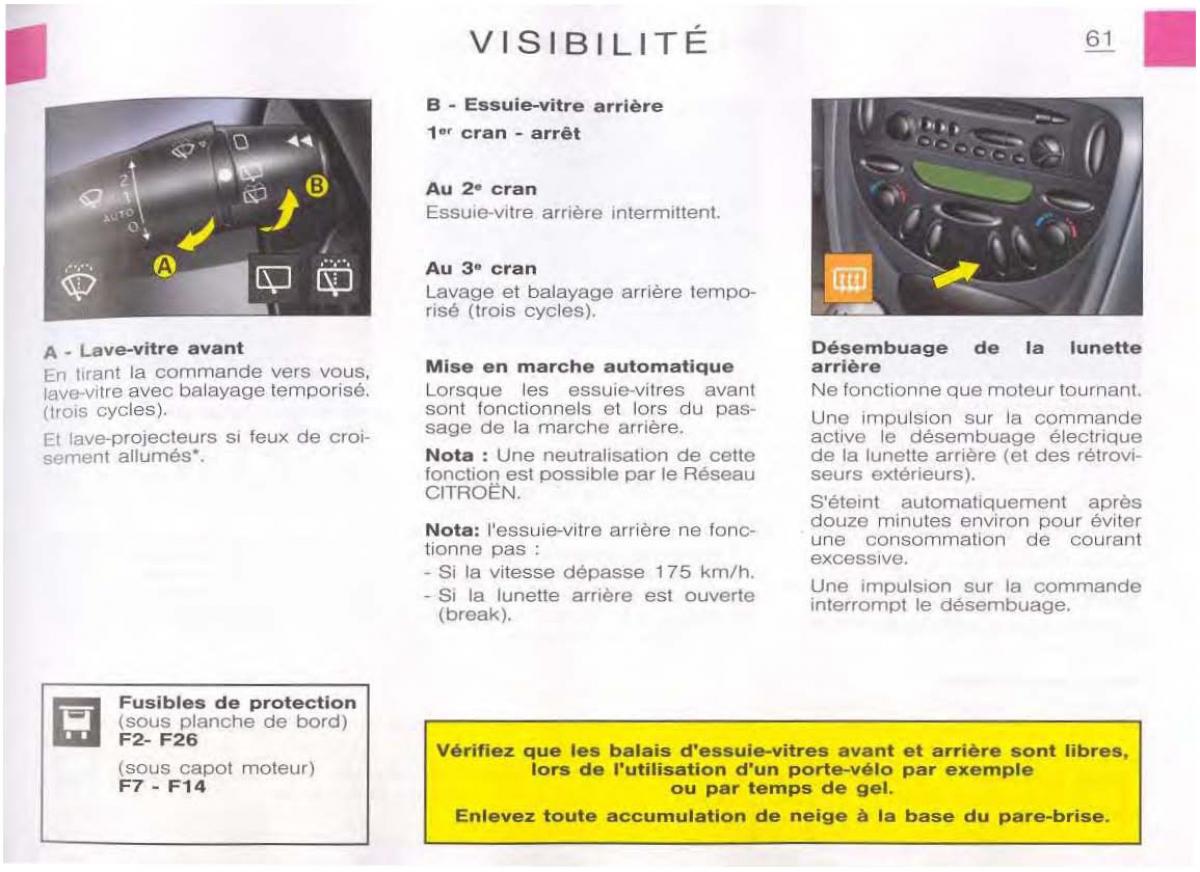 Citroen C5 FL I 1 manuel du proprietaire / page 63