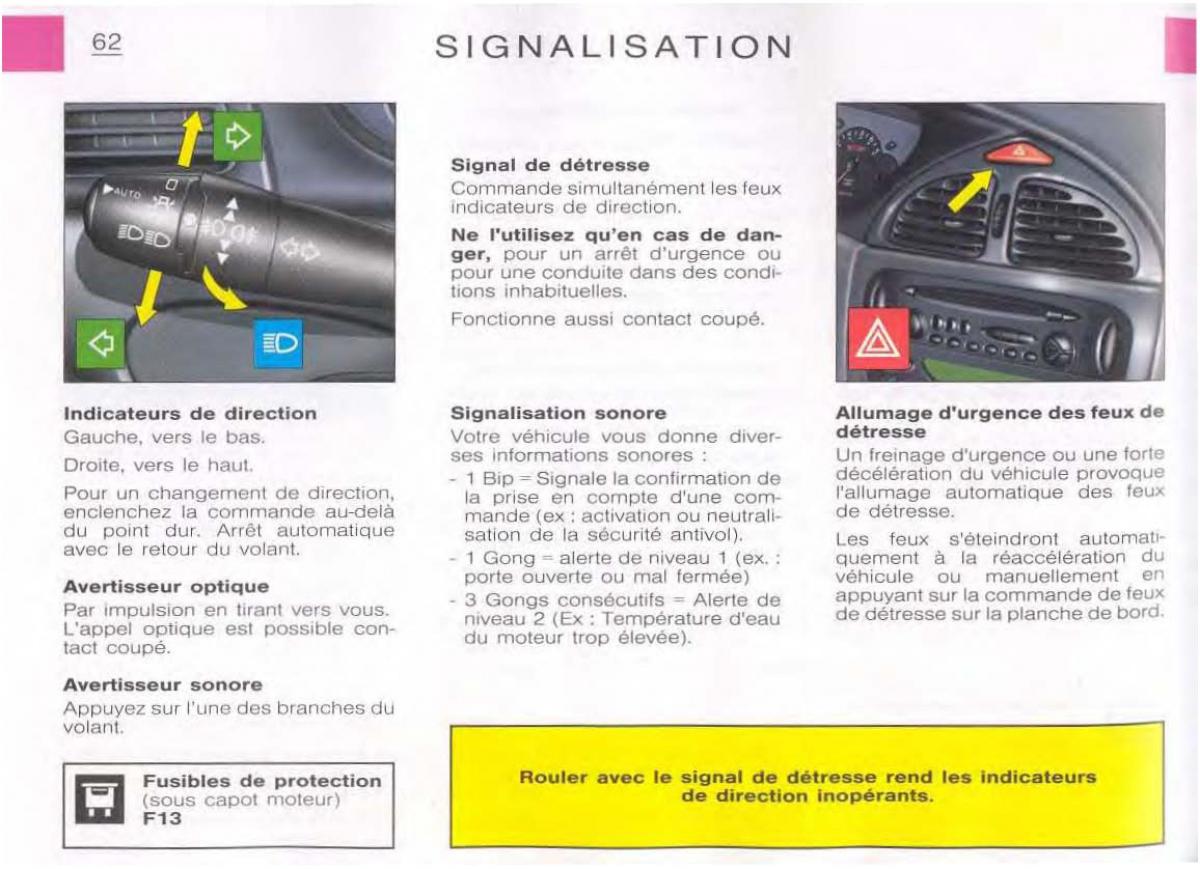 Citroen C5 FL I 1 manuel du proprietaire / page 64