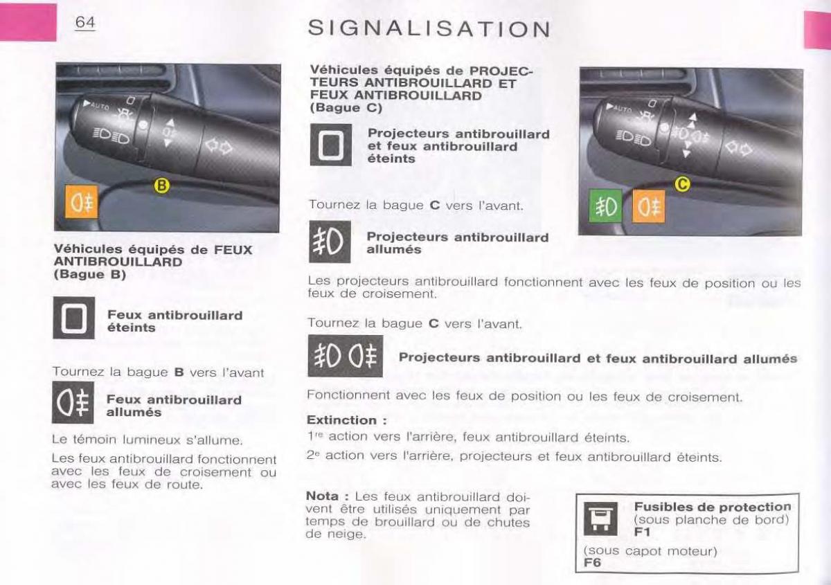 Citroen C5 FL I 1 manuel du proprietaire / page 66